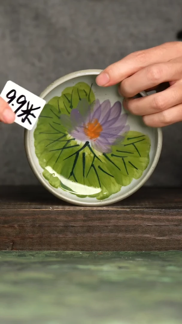 【闪购商品】杯青诗手工手绘瓷器