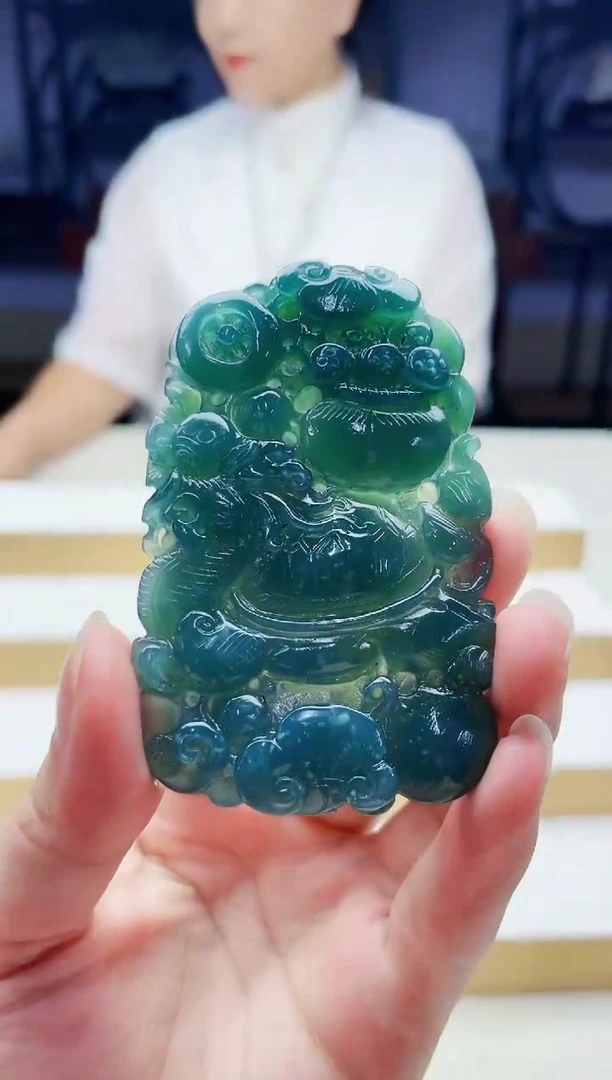 未镶嵌定制翡翠毛货09230210