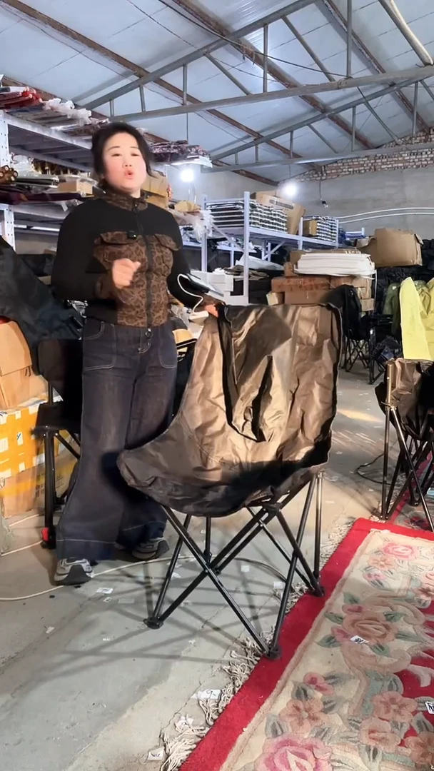 铁高背月亮椅   黑色