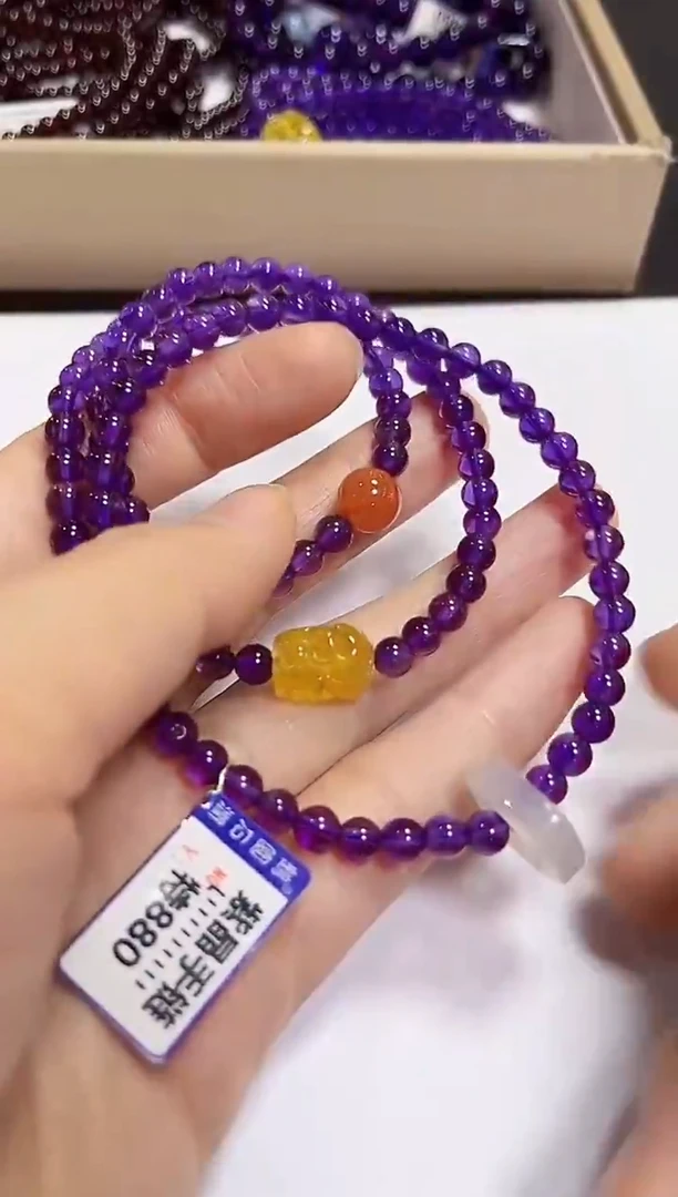 颈饰未镶嵌水晶手链