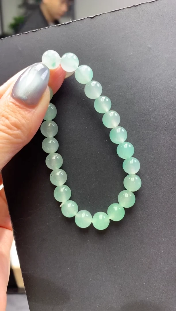 未镶嵌手串石英质玉手串