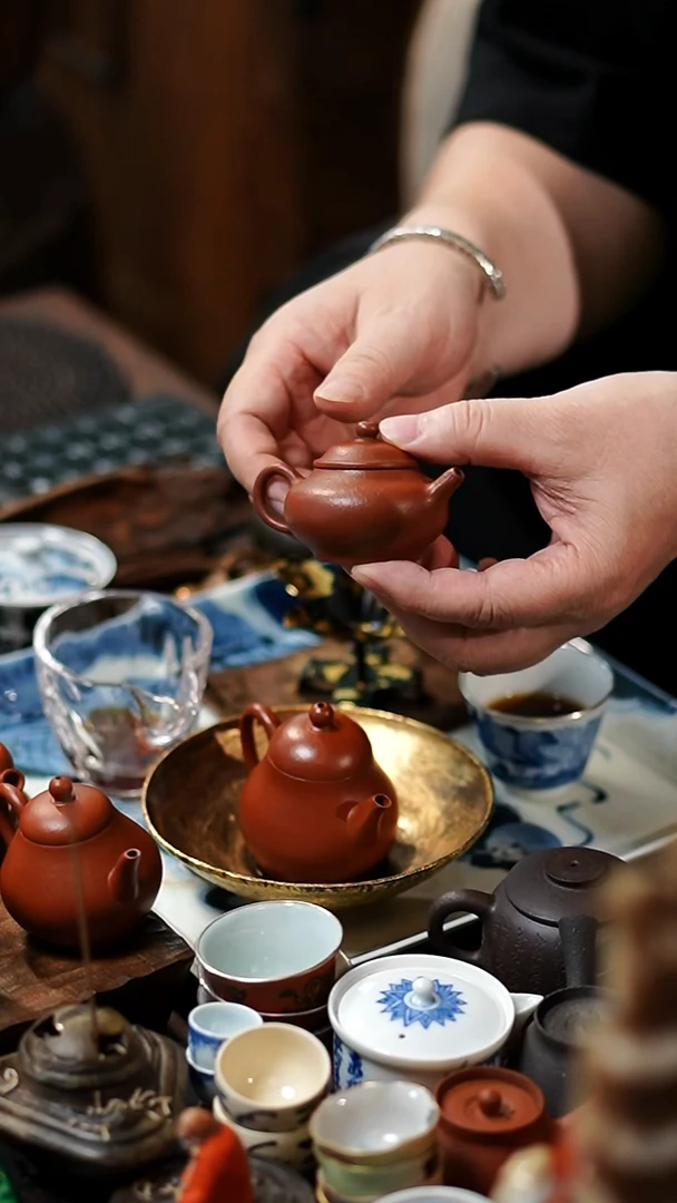 闪购13号 35CC 全手宫灯小茶壶功夫茶道具