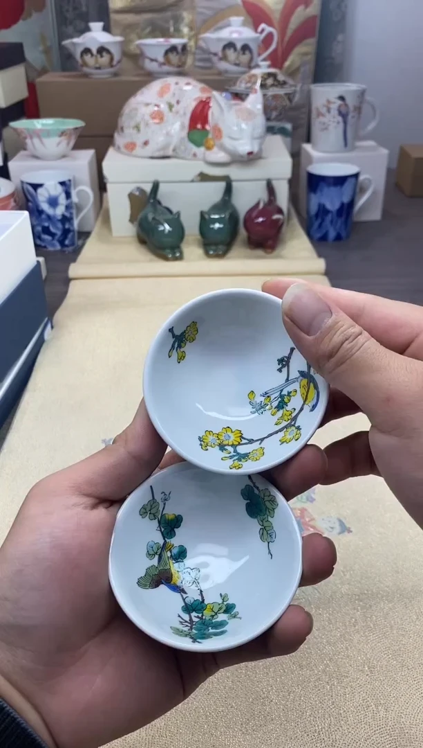 【闪购商品】茶具耐高温全品全新 （ 仙龙黄和绿）
