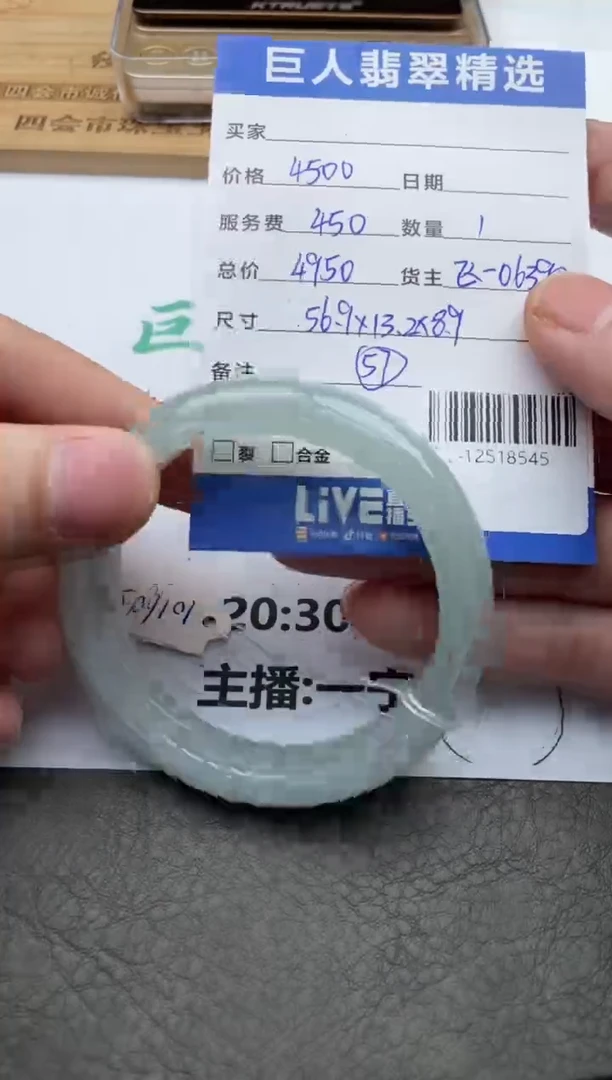 颈饰未镶嵌翡翠手镯多人-12518545