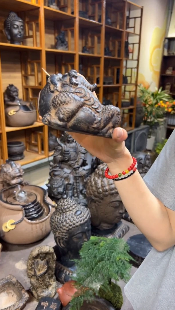 陶土【火山泥】五财金蟾