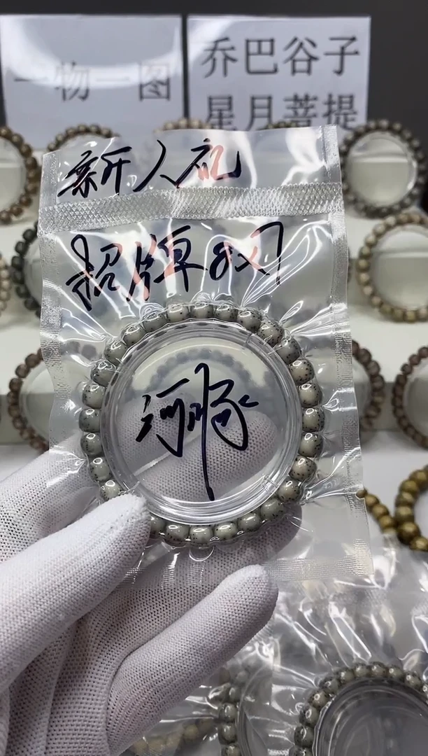 手串星月菩提103  河豚 8*7