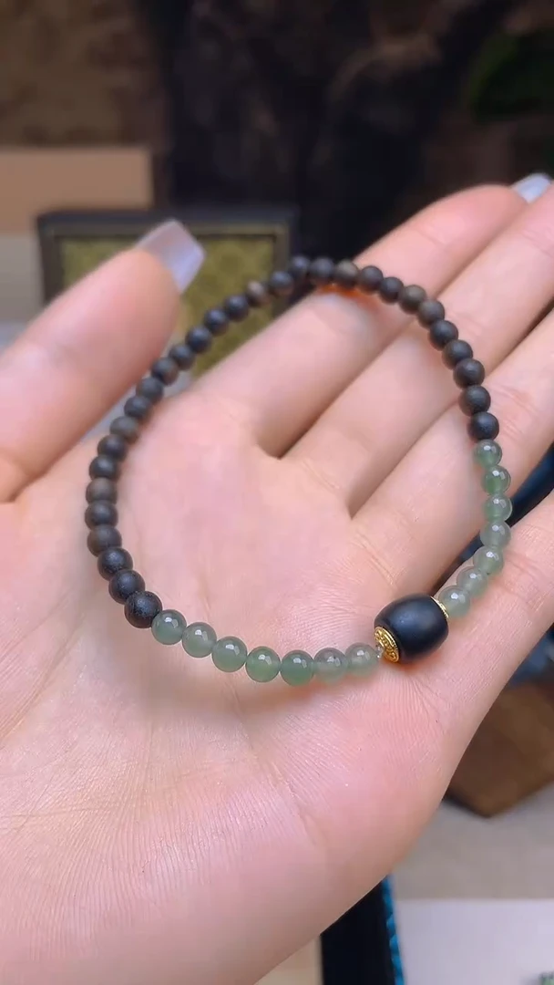 手链翡翠未镶嵌珠串