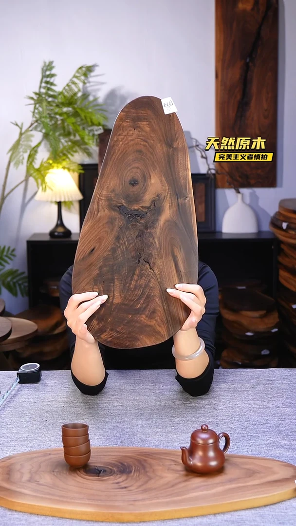 木北美黑胡桃原木.干裂疤结不属于商品质量问题完美主义者慎拍