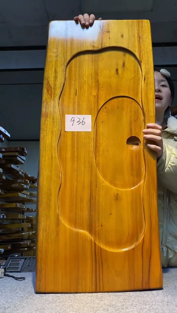 实木原木茶盘 一物一拍(不含配件