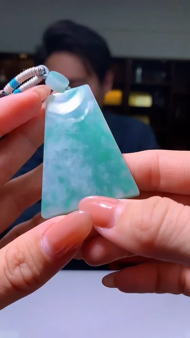 【闪购商品】定制翡翠未镶嵌1051hm-毛货挂件36