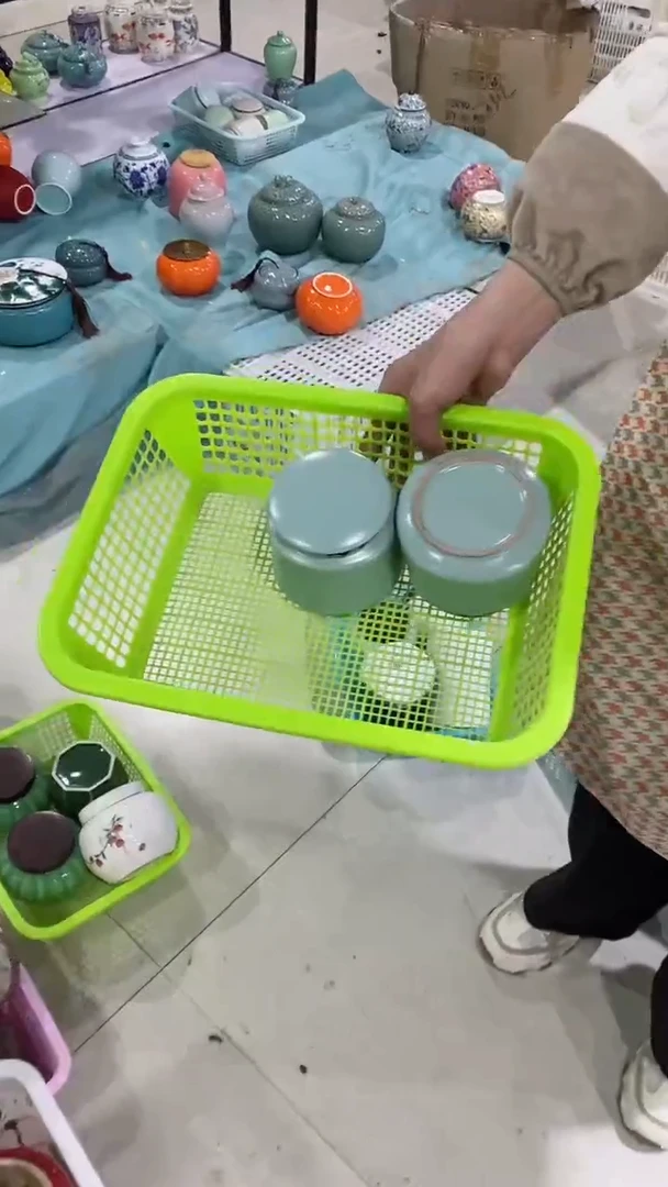 【闪购商品】罐陶瓷茶叶罐存茶罐密封罐