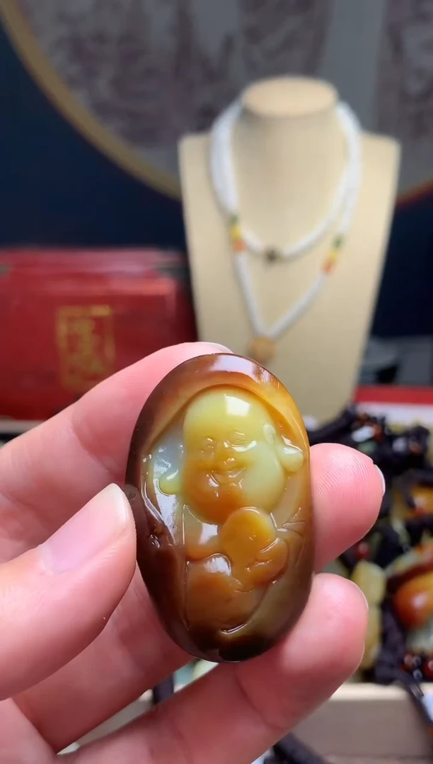 颈饰未镶嵌和田玉新疆料青海料清水和田玉吊坠