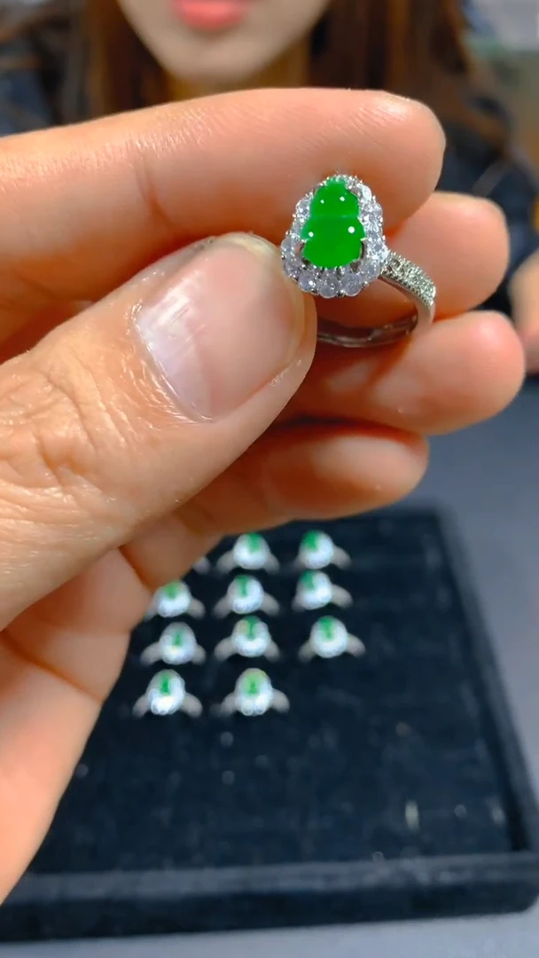 未镶嵌戒指翡翠7824537893345