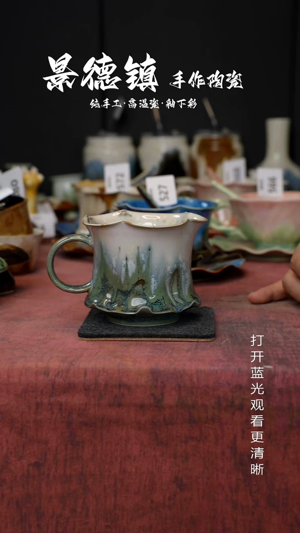 原创景德镇手工高温陶瓷787