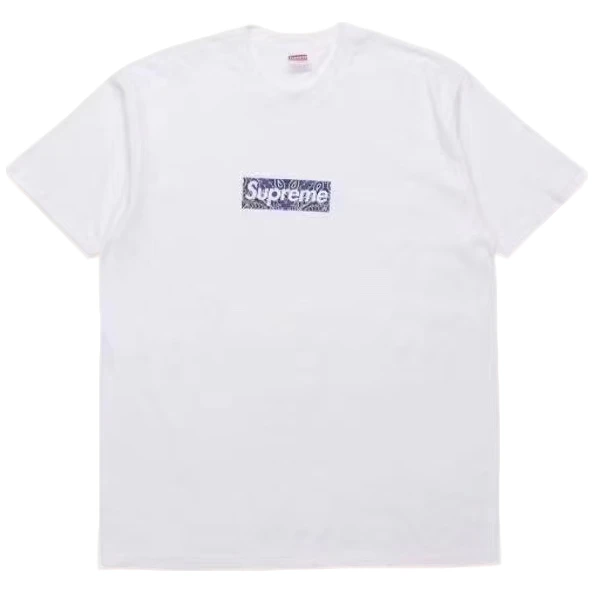 【Viiki专属】Supreme Week 17 Box Logo 腰果花短袖 轻微污渍