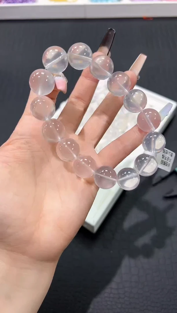 水晶手链未镶嵌39e多样性发其一【1条】默认微瑕15mm