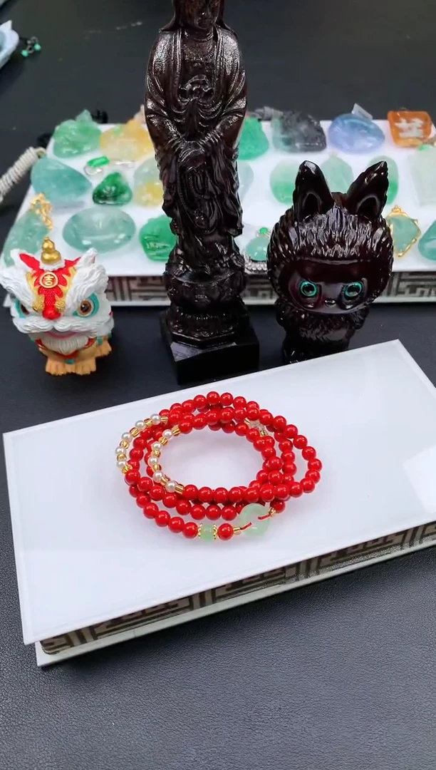 未镶嵌手链玛瑙/玉髓多样性发一件