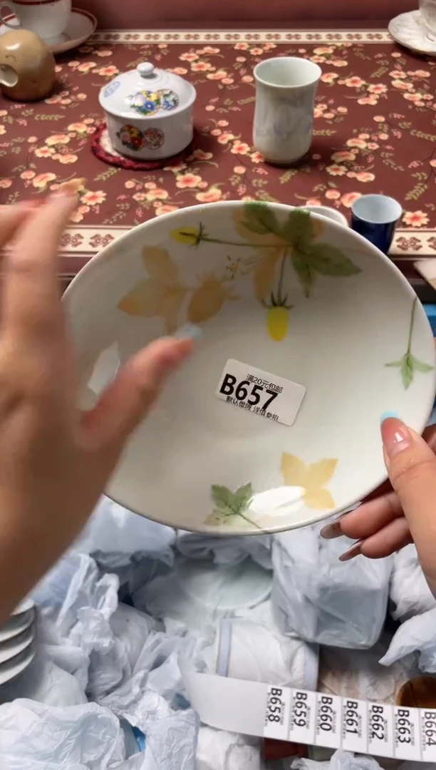 瓷片日*星瓷器瓷器B657