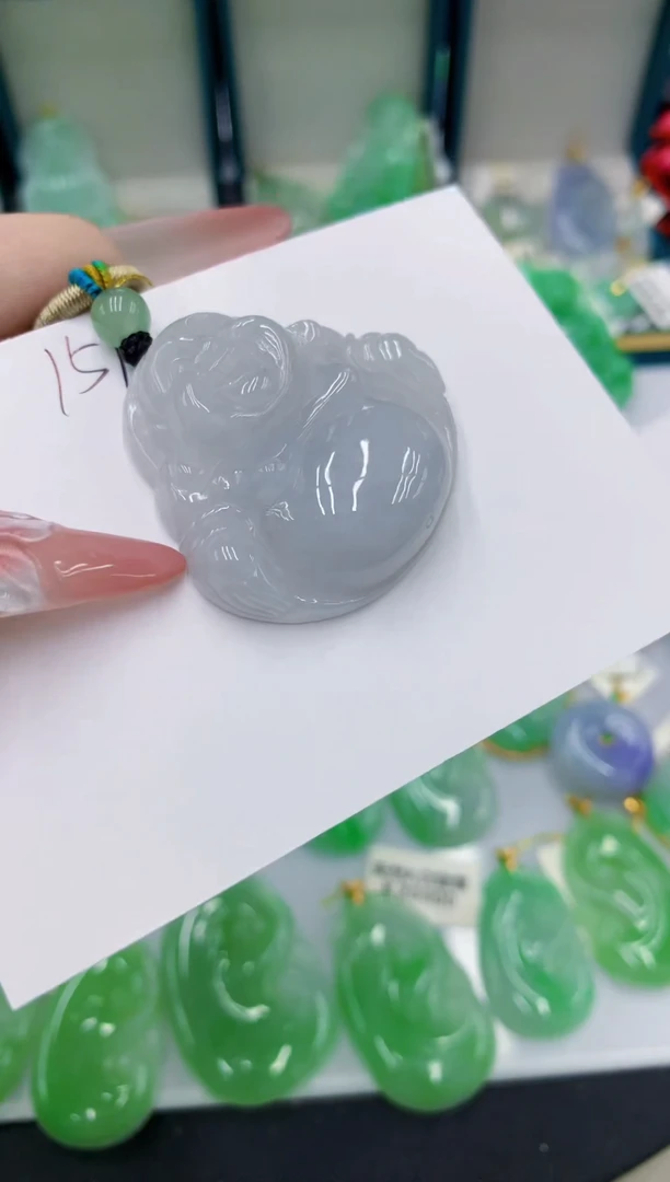 翡翠未镶嵌颈饰11111111111111