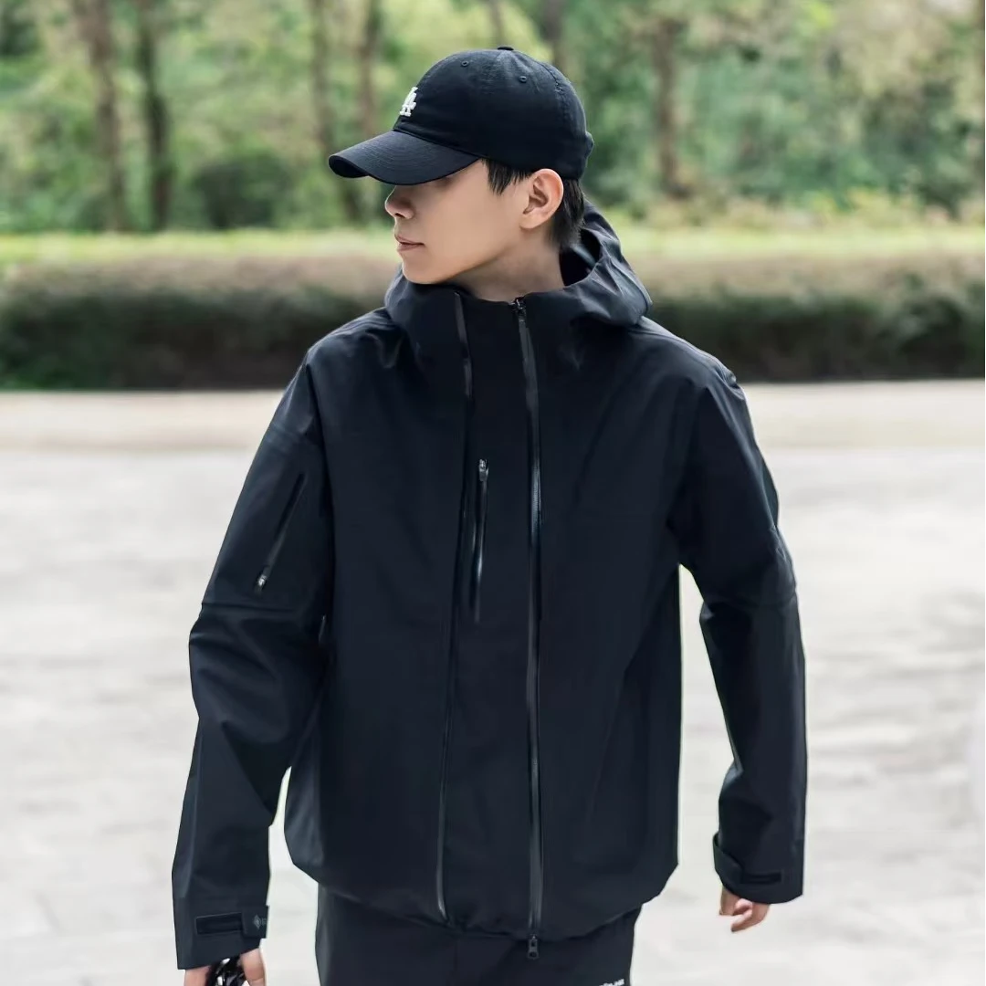 J01新款户外连帽羽绒服