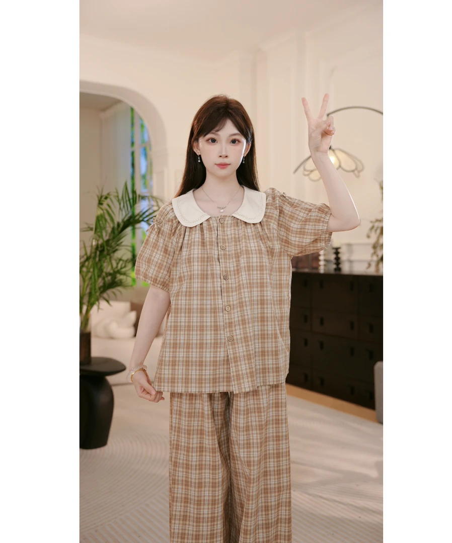 DM【苏幕】高定设计款时尚夏季家居服套装