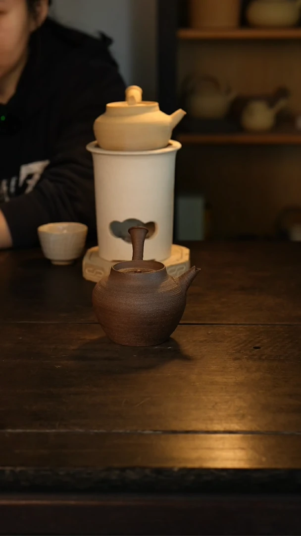 【闪购商品】紫砂（柴烧网孔）约400cc