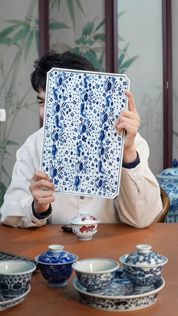 杯子瓷茂*?鱼藻干泡