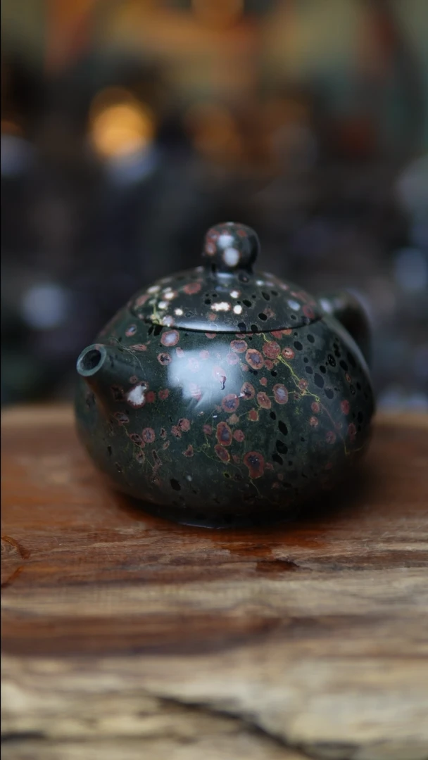 【闪购商品】梅花玉精品红梅西施壶