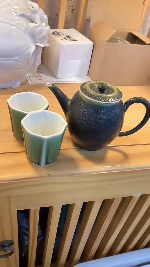 瓷片陶瓷茶器孤品1套