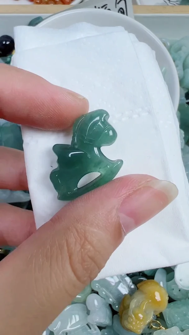 散珠翡翠482号链接，A货翡翠