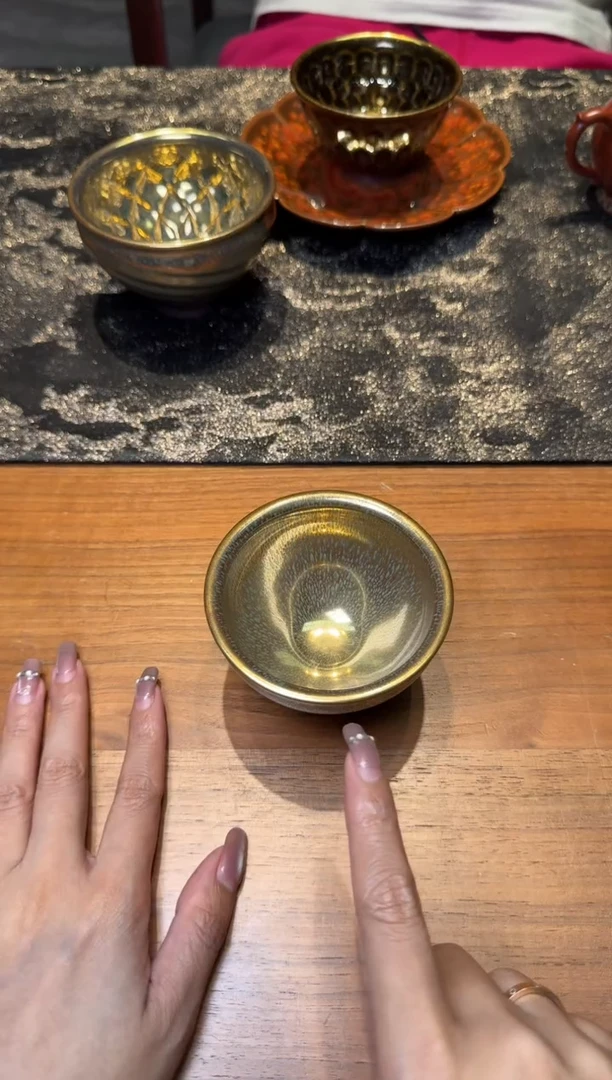 茶盏范泽锋金丝玉毫114