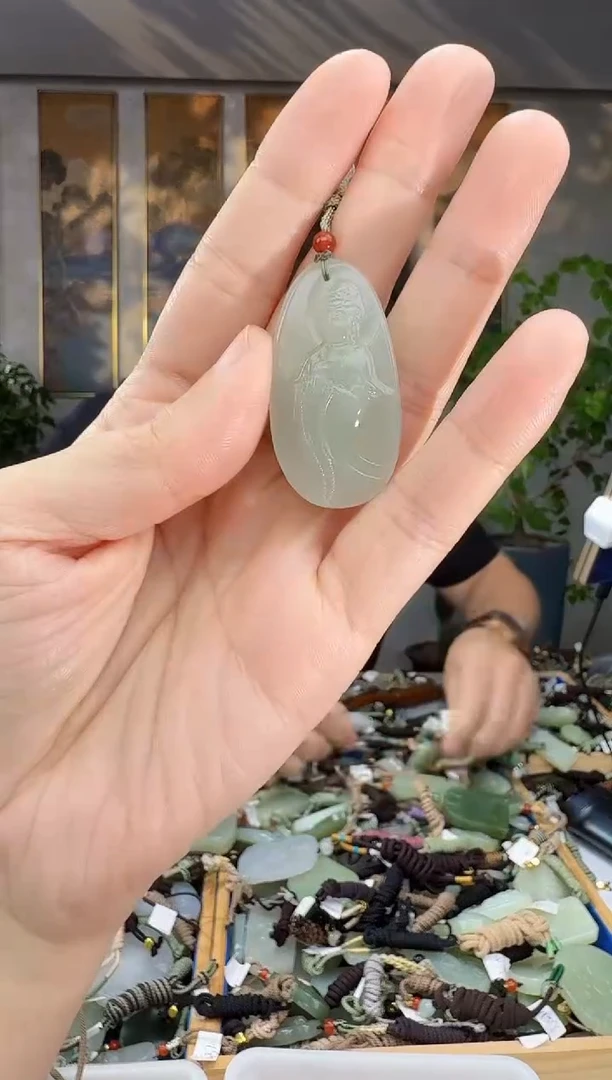 未镶嵌和田玉挂件拍一发一