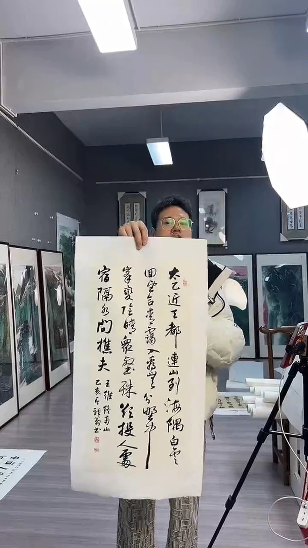 【闪购商品】国画69号叶金福老师书法绘画