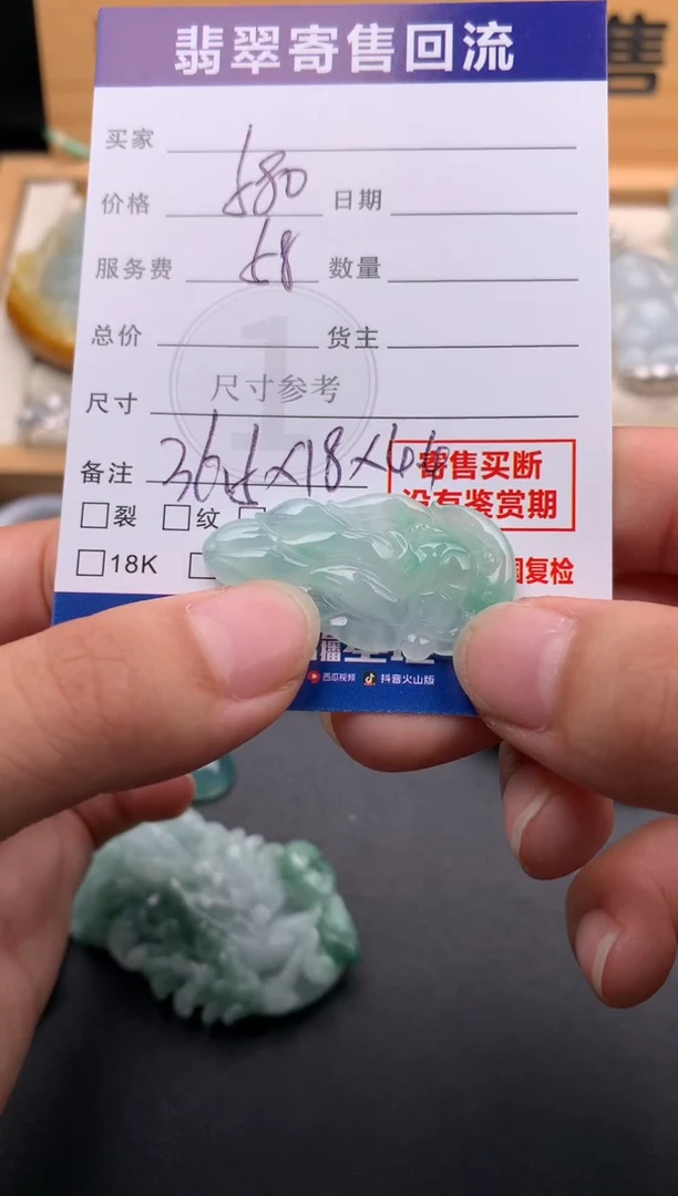 颈饰未镶嵌翡翠10143486