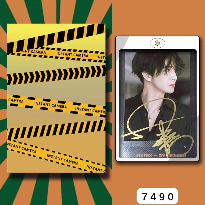 D7490【薛之谦】 正品拍立得照片 黑金