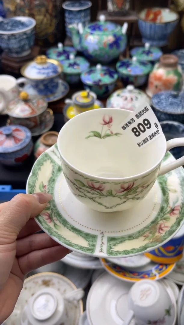 【闪购商品】瓷片809号六六工艺品瓷器