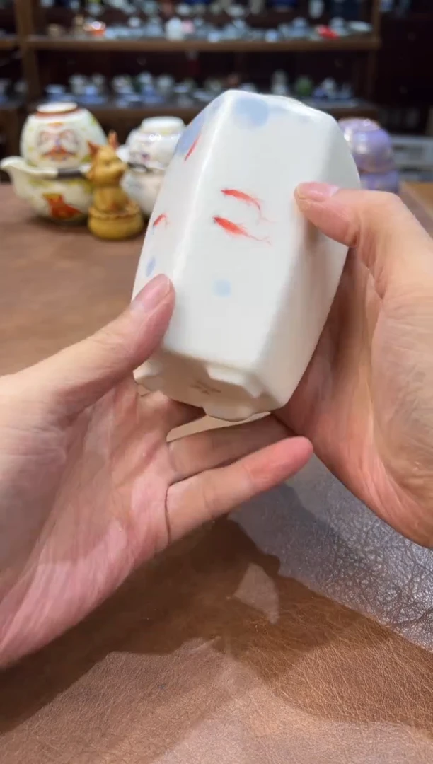 真的很便宜超好看会开片的旅行茶具