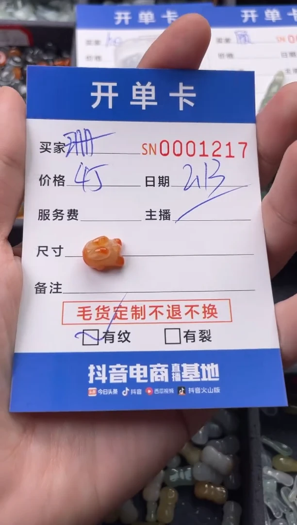 【闪购商品】翡翠颈饰未镶嵌00001217