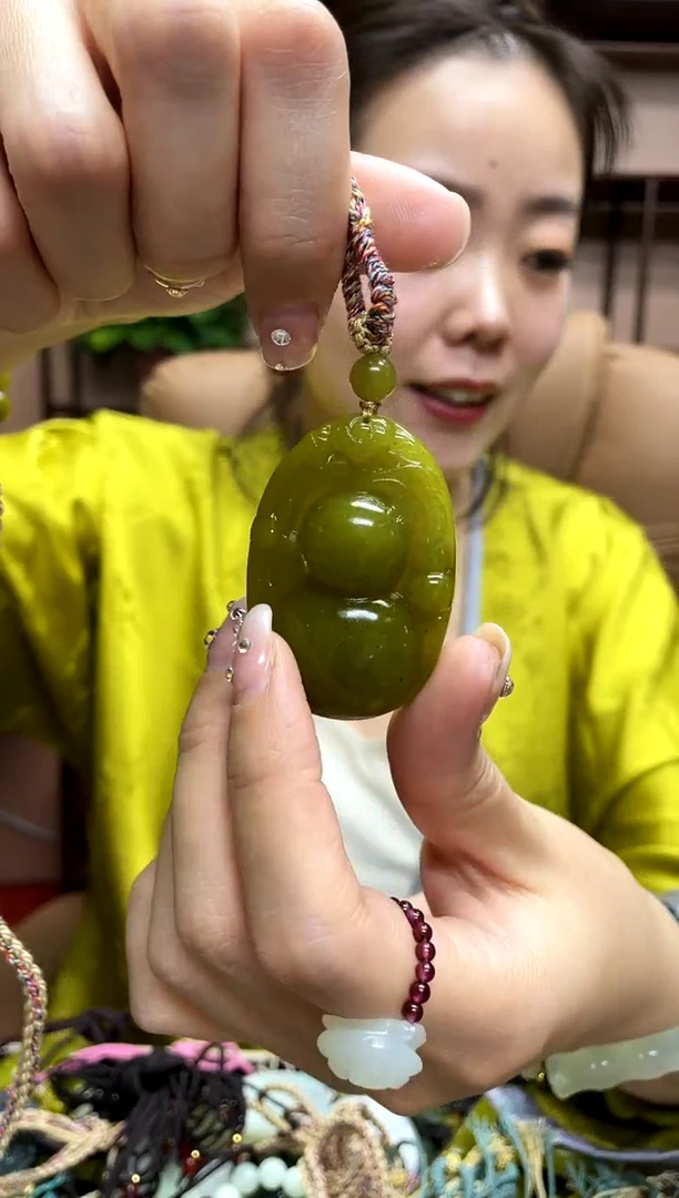 【闪购商品】岫玉吊坠未镶嵌··