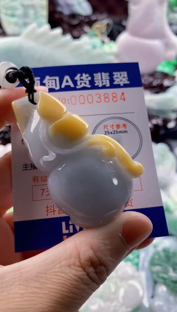 翡翠未镶嵌吊坠(不含链)泰*1