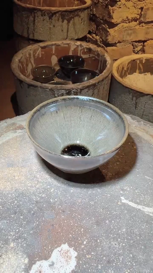 茶盏17柴烧建盏主人杯