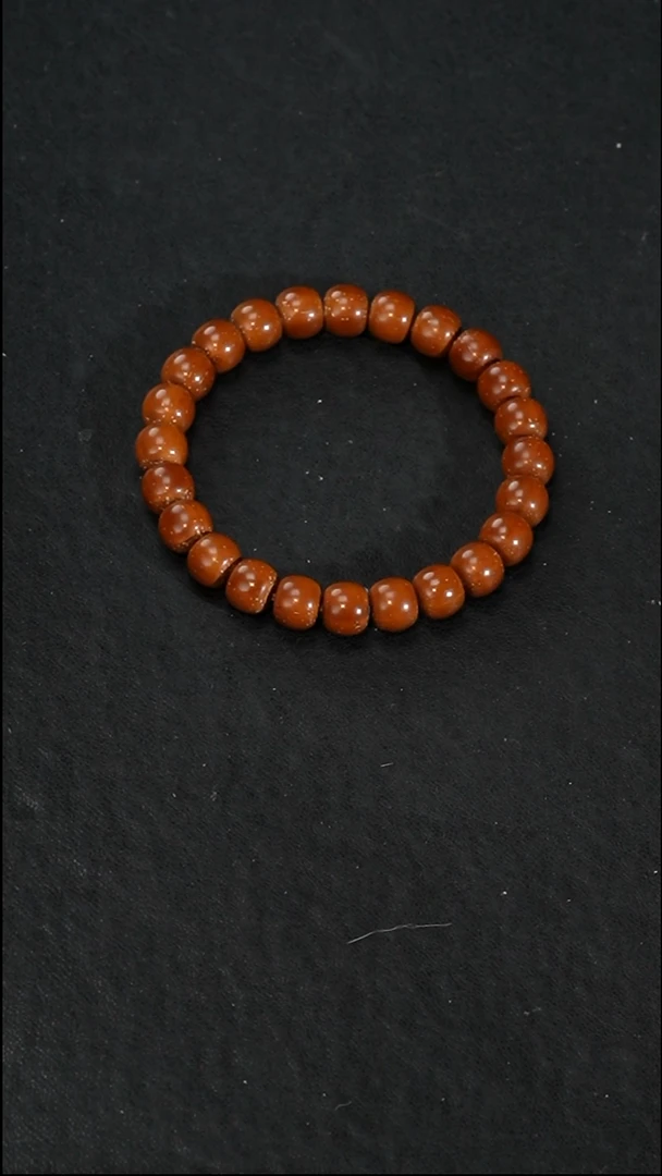 手串紫金鼠D*w纯实心单圈9.2mm