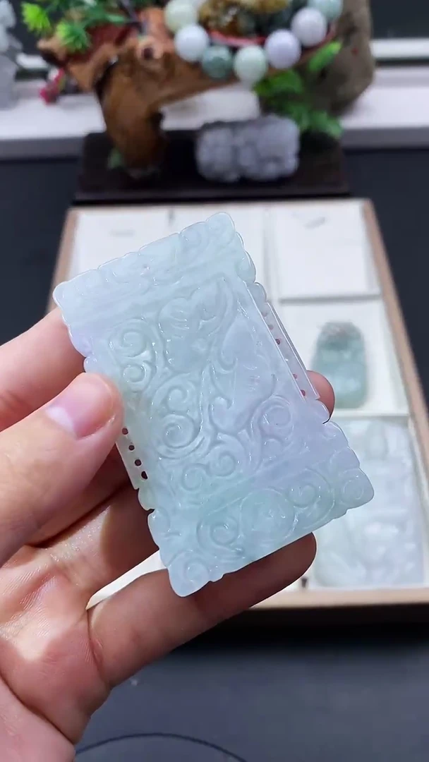 颈饰未镶嵌翡翠天然缅甸A货翡翠