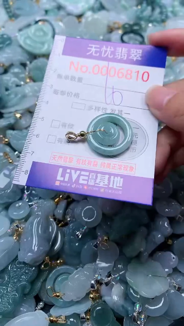 颈饰未镶嵌翡翠6820