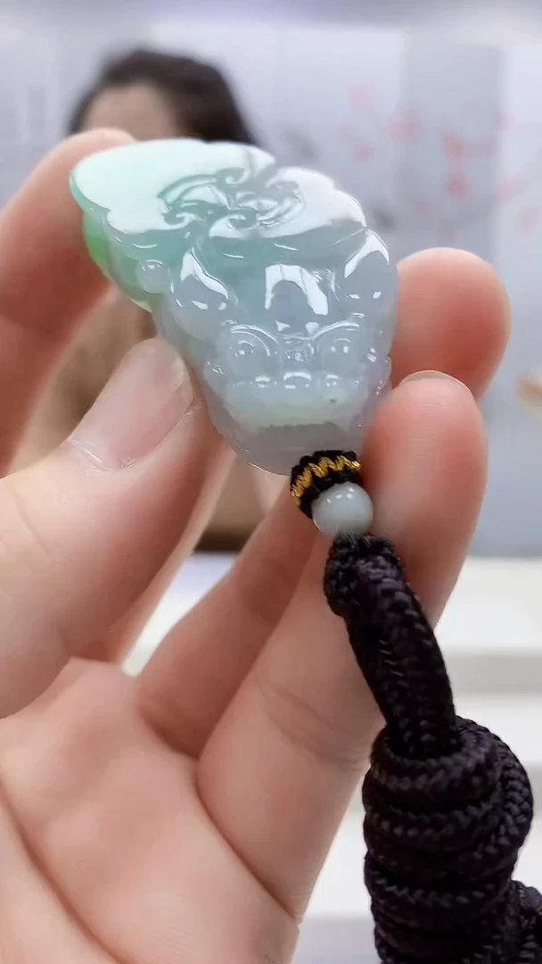 定制翡翠未镶嵌4902bb-毛货挂件17