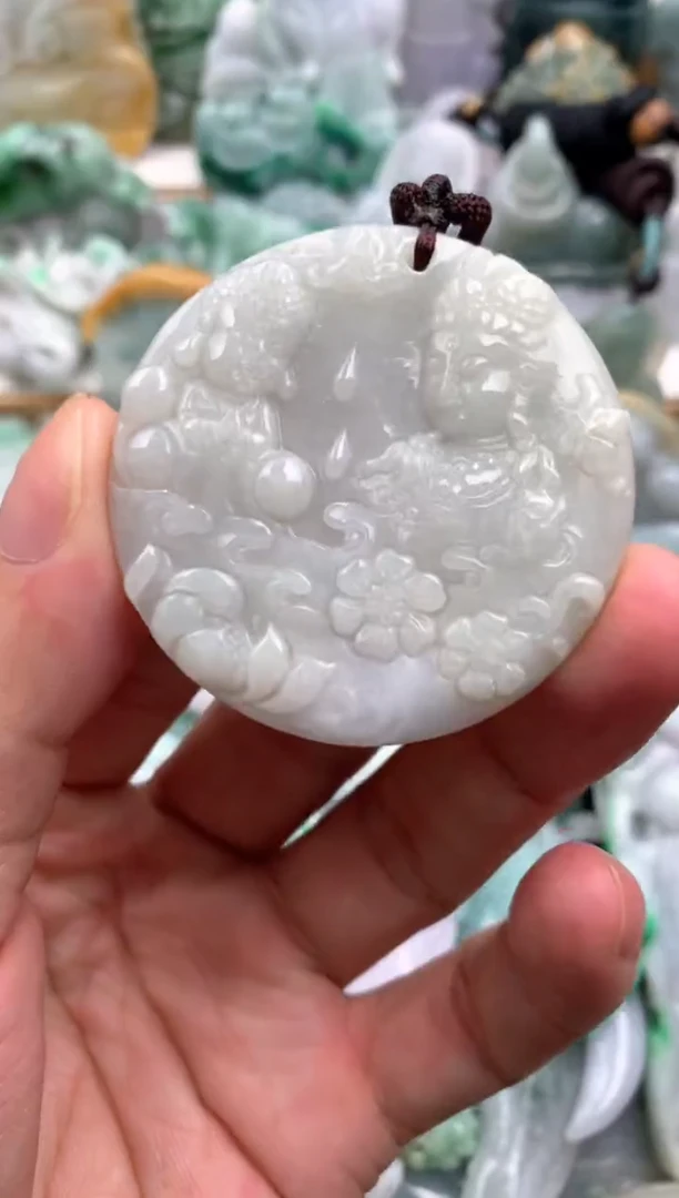 吊坠(不含链)未镶嵌翡翠1