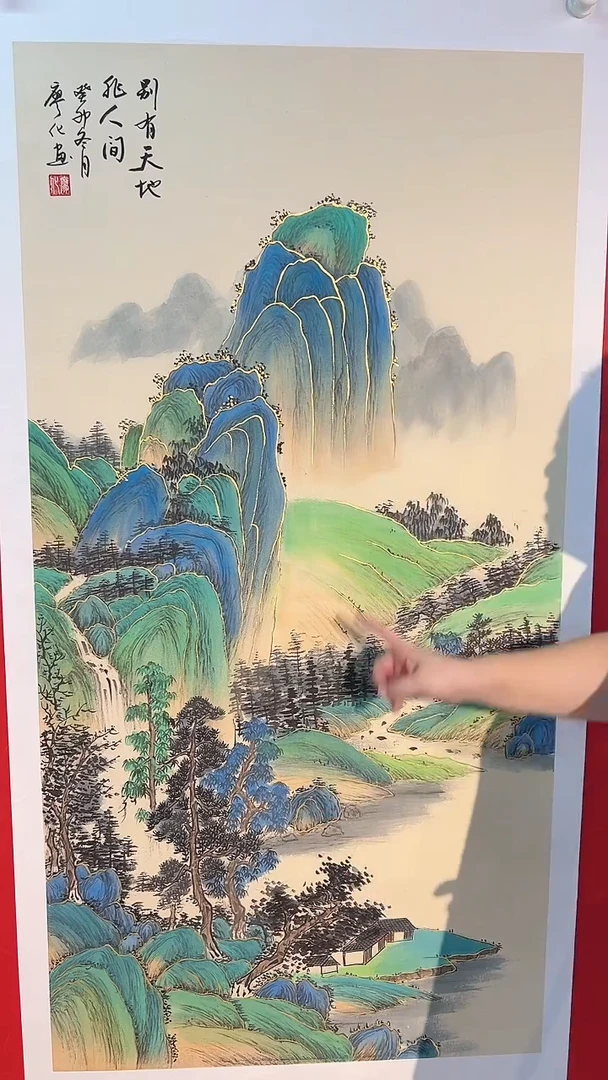 国画廖化老师国画作品