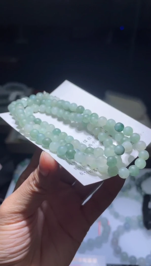 未镶嵌定制翡翠翡翠手串