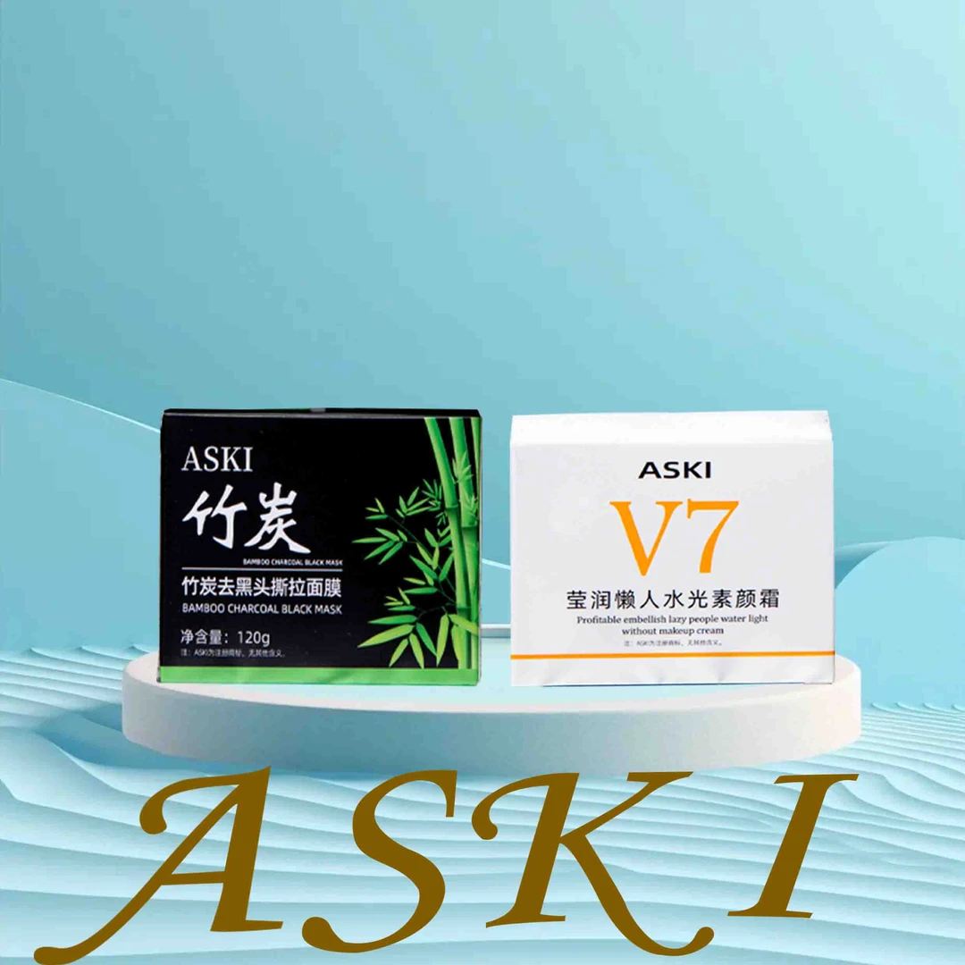 ASKI莹润懒人水光素颜霜---CM