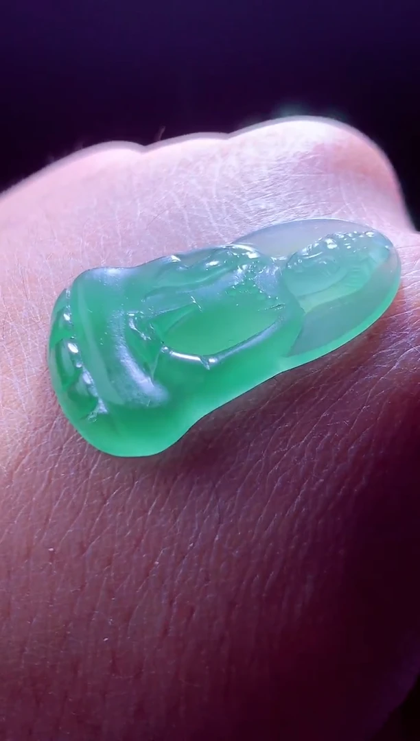 未镶嵌定制翡翠艺*#翡翠毛货定制571876